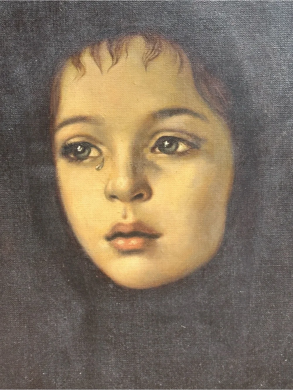Allen B. By Allen Schwartz Portrait in Black and Gold